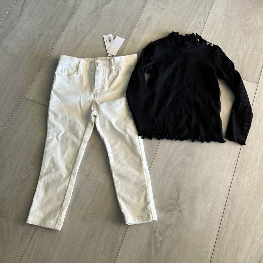 Janie and Jack girls 2 pc set size 3